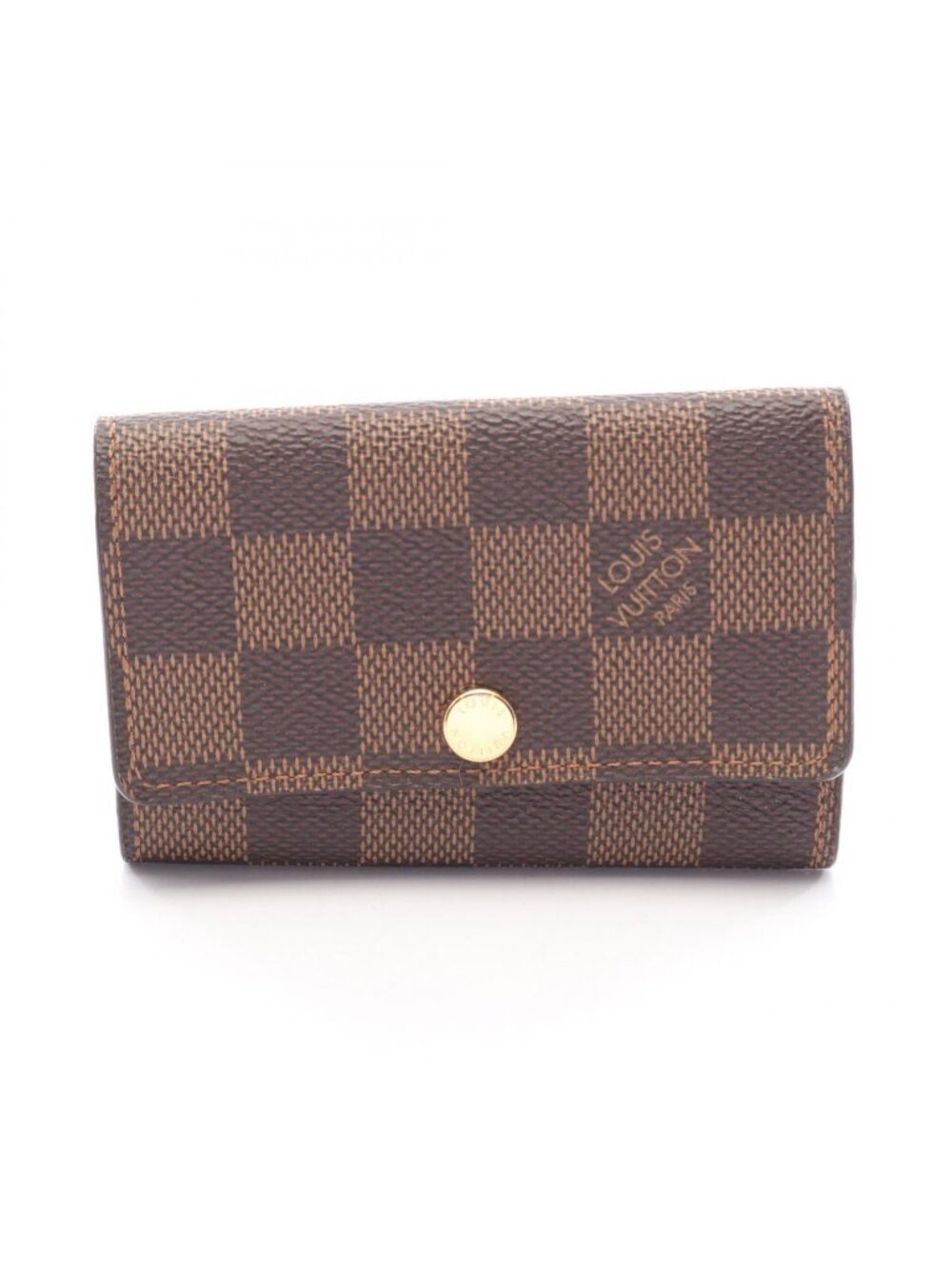 Louis Vuitton Key Case Multicles 6 Damier Ebene Key Holder